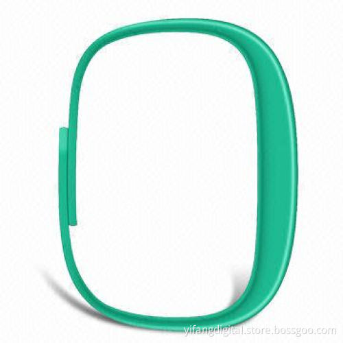 BLE Wristband Pedometer, Tracks/Records your Daily Steps by Apps, Synchronizes Data Easily Sharing